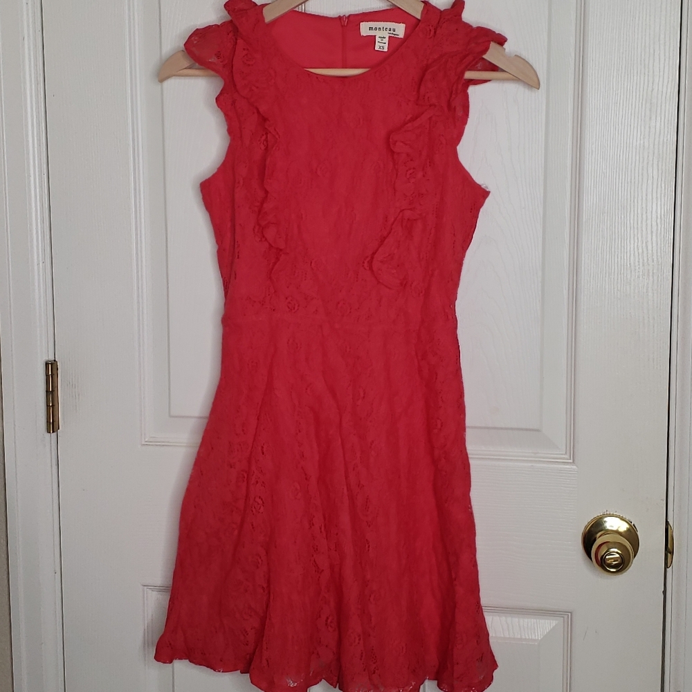 Women's Flirty Ruffle Dress